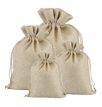 Stahovací sáček juta