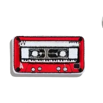 Nažehlovací nášivka kazeta