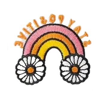 Nažehlovací nášivka hippies