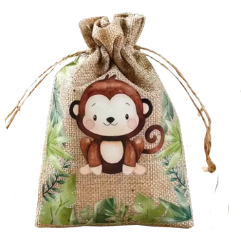 Stahovací sáček z juty