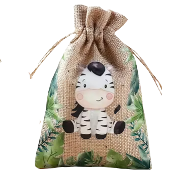 Stahovací sáček z juty