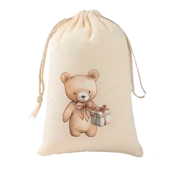 Stahovací sáček s medvídkem