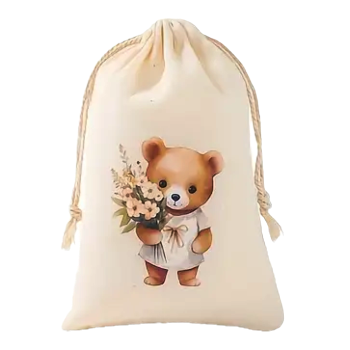 Stahovací sáček s medvídkem