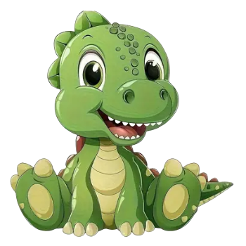 Nažehlovací obrázek dinosaurus