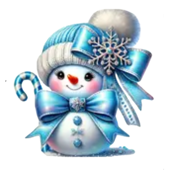 Nažehlovací obrázek sněhulák