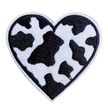 Nažehlovací nášivka srdce