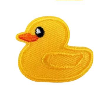 Nažehlovací nášivka kachnička