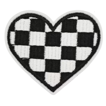 Nažehlovací nášivka srdce