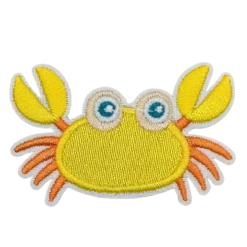 Nažehlovací nášivka krab