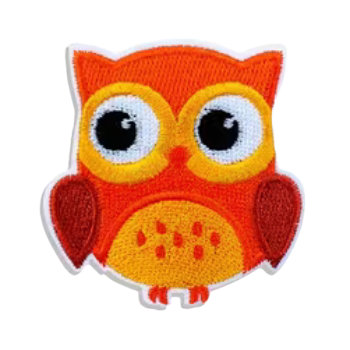 Nažehlovací nášivka sova