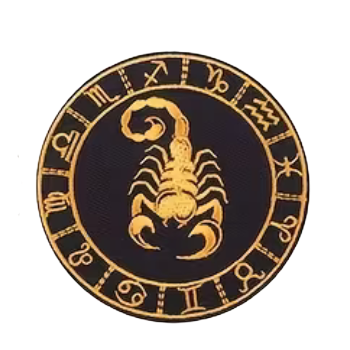 Nažehlovací nášivka štír