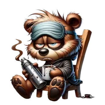 Nažehlovací obrázek mrzuté vstávání