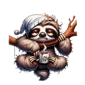 Nažehlovací obrázek mrzuté vstávání