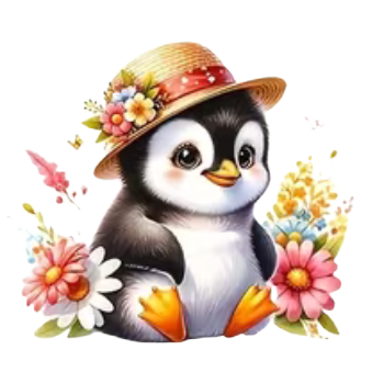 Nažehlovací obrázek tučňák