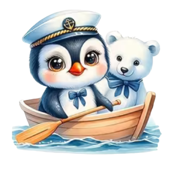 Nažehlovací obrázek tučňák