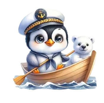 Nažehlovací obrázek tučňák