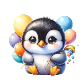 Nažehlovací obrázek tučňák