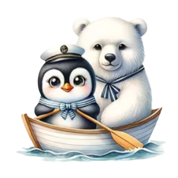 Nažehlovací obrázek tučňák