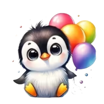 Nažehlovací obrázek tučňák