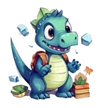 Nažehlovací obrázek dinosaurus