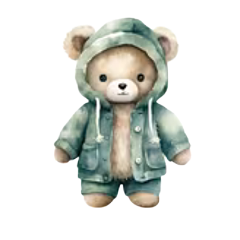 Nažehlovací obrázek medvědi