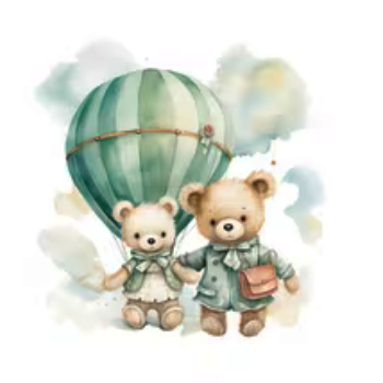 Nažehlovací obrázek medvědi