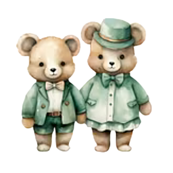 Nažehlovací obrázek medvědi