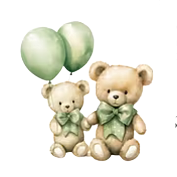 Nažehlovací obrázek medvědi