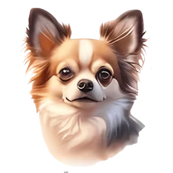 Nažehlovací obrázek psí pohled