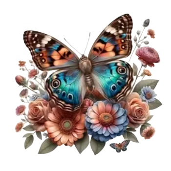 Nažehlovací obrázek motýl