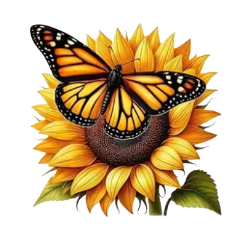 Nažehlovací obrázek motýl