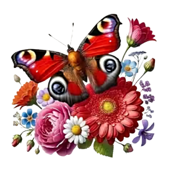 Nažehlovací obrázek motýl