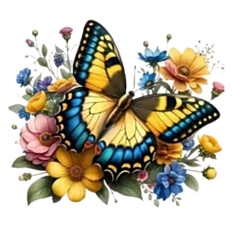 Nažehlovací obrázek motýl