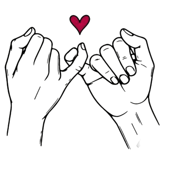 Nažehlovací obrázek přátelství