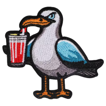 Nažehlovací nášivka pták