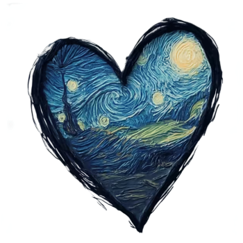 Nažehlovací obrázek srdce