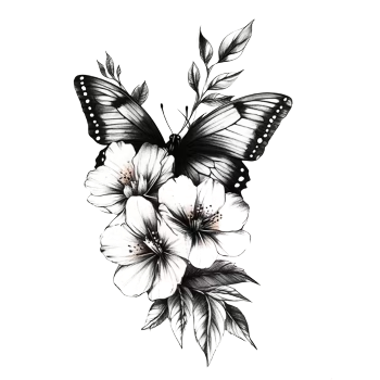 Nažehlovací obrázek motýl