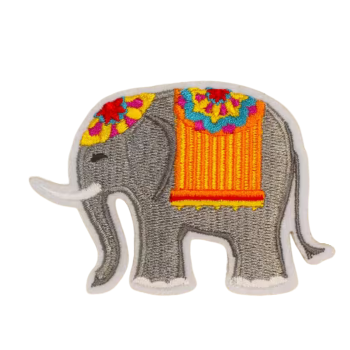 Nažehlovací nášivka slon