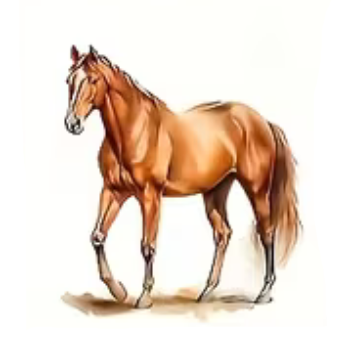 Nažehlovací obrázek kůň
