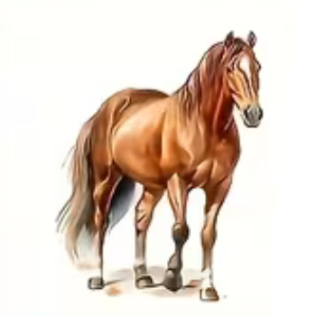 Nažehlovací obrázek kůň