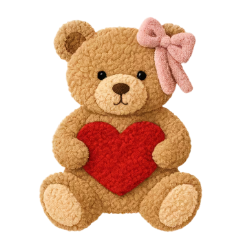 Nažehlovací obrázek medvídek