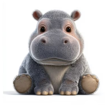 Nažehlovací obrázek hroch