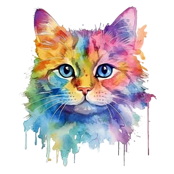 Nažehlovací obrázek kočka