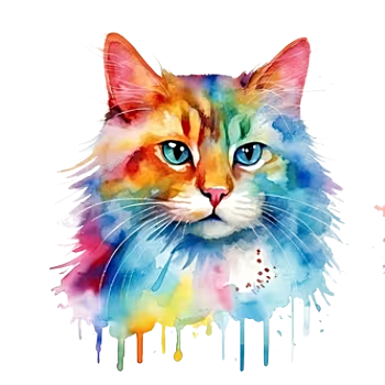 Nažehlovací obrázek kočka