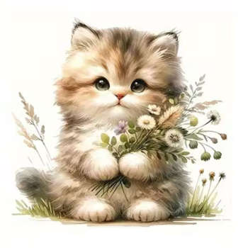 Nažehlovací obrázek kotě