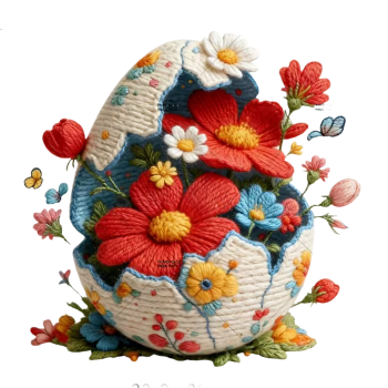 Nažehlovací obrázek vajíčko