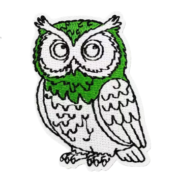 Nažehlovací nášivka sova