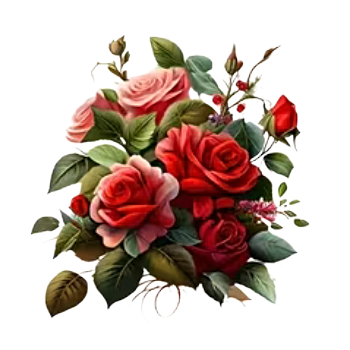 Nažehlovací obrázek růže