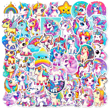 Samolepky jednorožci