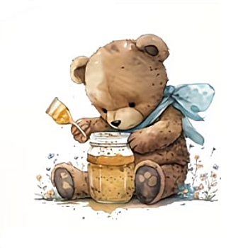 Nažehlovací obrázek medvídek